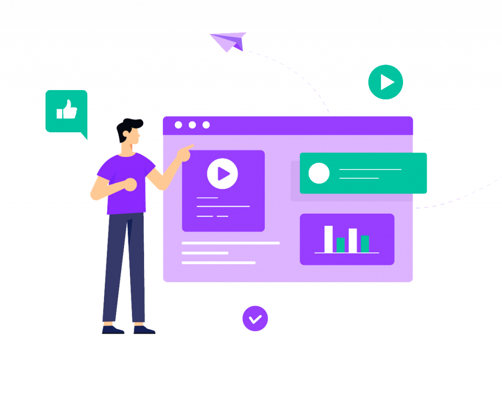 Landing pages​ página web
